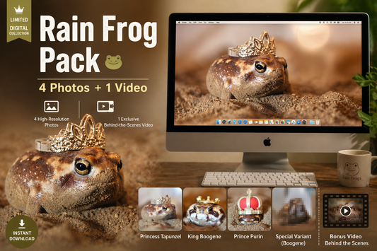 Rain Frog Wallpaper Pack + Exclusive Video.
